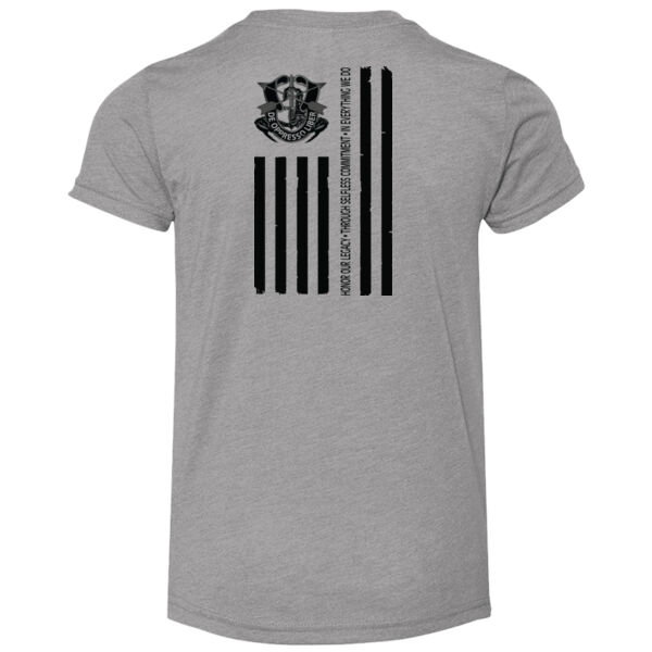 Youth Triblend Subdued 1/7 Tee - Flag Thumbnail